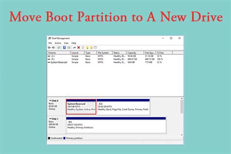 how to move windows boot partition